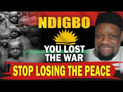 NDIGBO! IT'S TIME TO CHANGE DIRECTION.